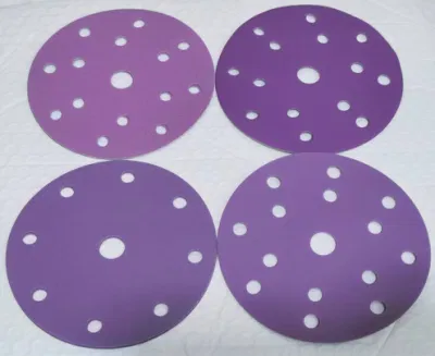 150 мм фиолетовый керамический шлифовальный диск для кузова автомобиля